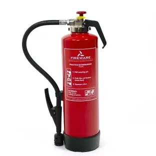 Apollo LED Practice Foam Extinguisher Push Button 6 L - 