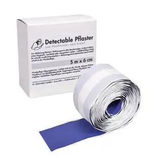 Blue Detectable Plaster 5 m x 6 cm - Alle produkter