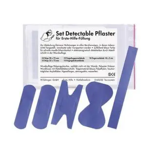 Blue Detectable Plaster Set - Alle produkter